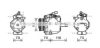 AVA QUALITY COOLING MTK224 Compressor, air conditioning